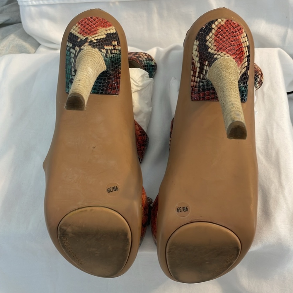 Authentic Bcbgmaxazria, Multicolored Python Embos… - image 3
